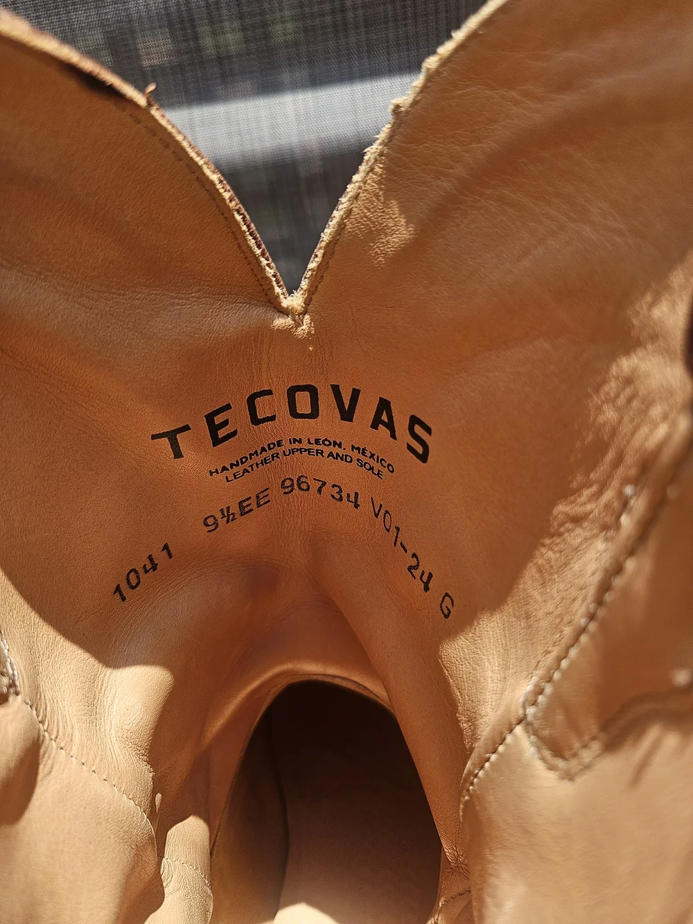 Tecovas Rustic Brown Leather Western Boots